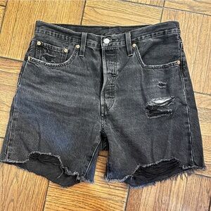 Levi's 501 Black Denim Jeans